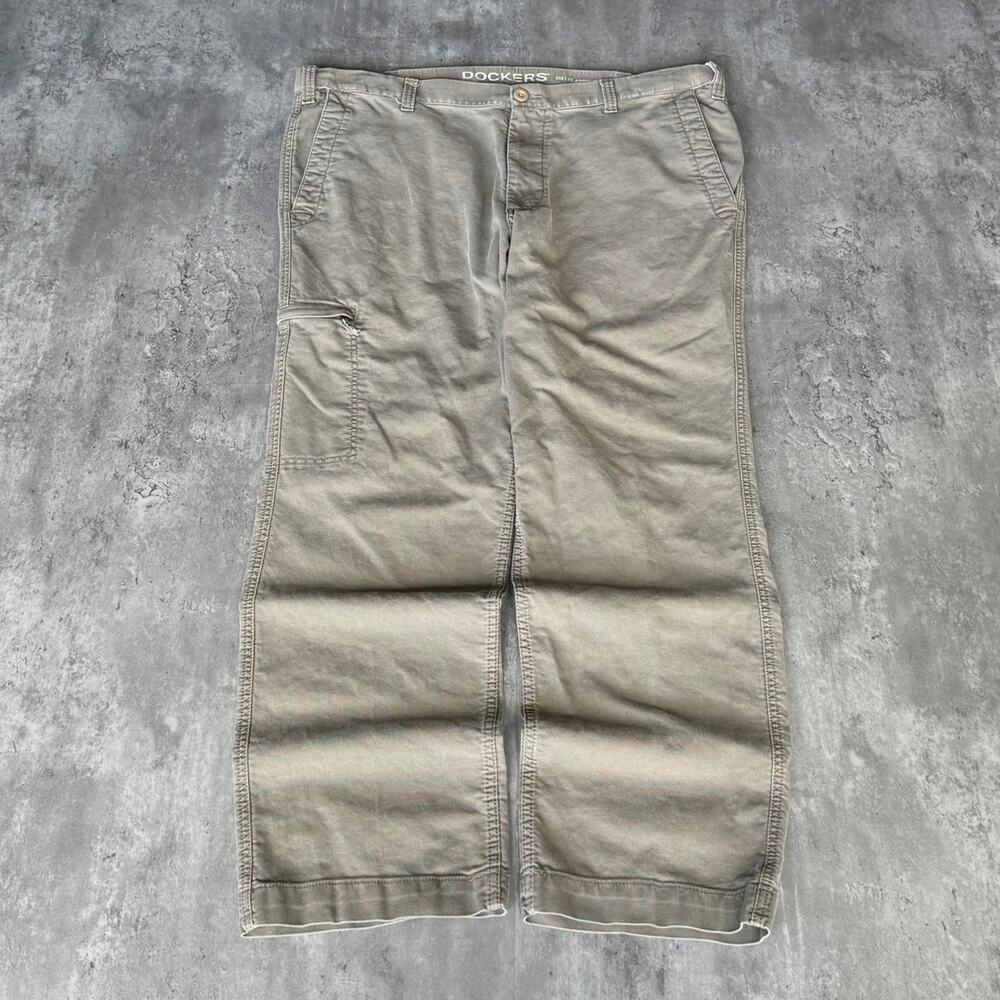 Vintage Y2K Carhartt Style Earth Toned Cargo Tech Pants